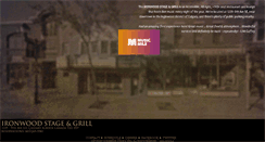 Desktop Screenshot of ironwoodstage.ca